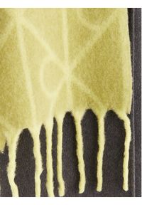 Calvin Klein Szalik Emblem Aop Brushed LV04D8072G Zielony. Kolor: zielony. Materiał: materiał, poliamid #3