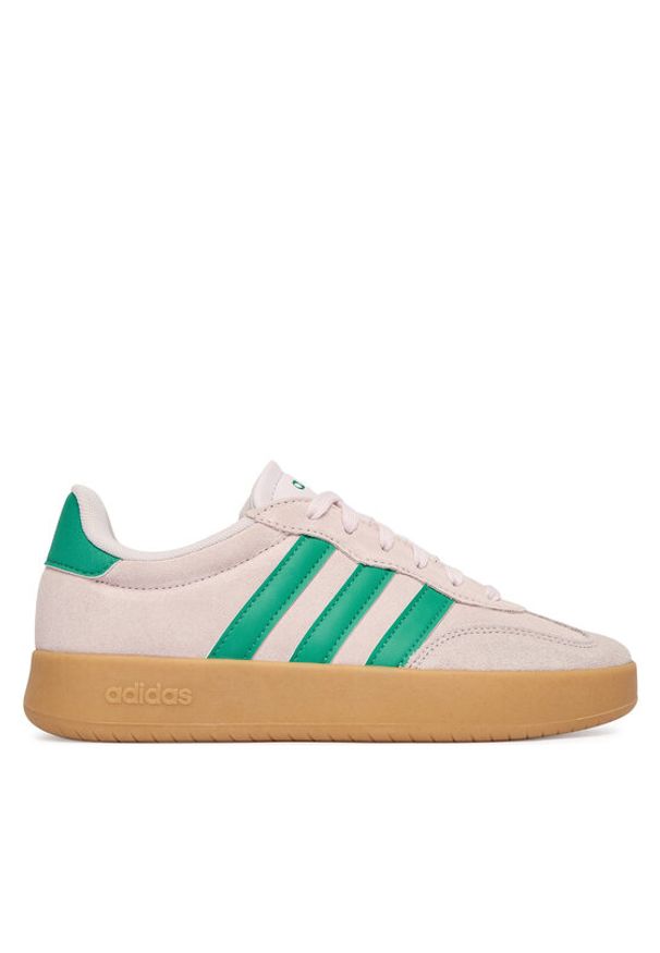 Adidas - adidas Sneakersy Barreda JP5963 Różowy. Kolor: różowy. Materiał: skóra, zamsz