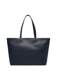 TOMMY HILFIGER - Tommy Hilfiger Torebka Im Latam Corp Tote AW0AW17322 Granatowy. Kolor: niebieski. Materiał: skórzane #4
