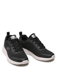 skechers - Skechers Sneakersy Full Pace 232293/BKW Czarny. Kolor: czarny. Materiał: materiał #2