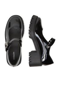 DeeZee Półbuty 8-508-2 Czarny. Kolor: czarny. Materiał: skóra #3