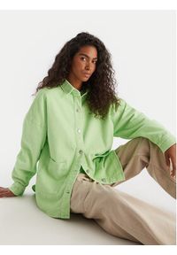 Roxy Koszula Kick Back Washed Cord ERJWT03697 Zielony Regular Fit. Kolor: zielony. Materiał: bawełna #3