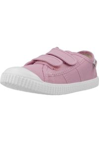 VICTORIA - Buty tenisówki dziecięce Victoria. Kolor: różowy. Materiał: tkanina. Sport: turystyka piesza #1