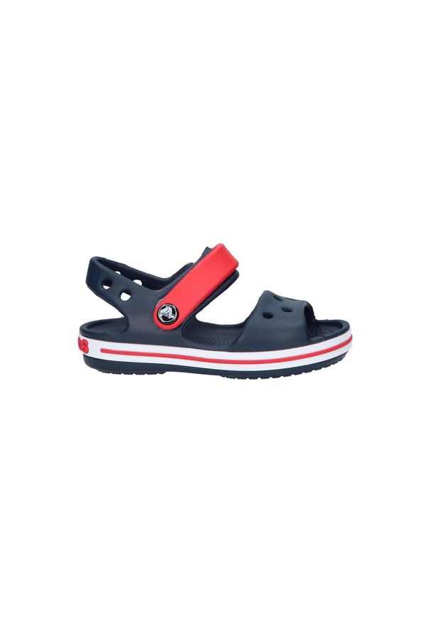 Sandały chłopięce Crocs CROCBAND. Kolor: czerwony, niebieski, wielokolorowy