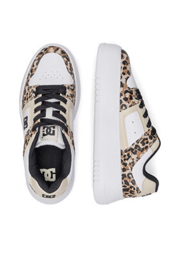 DC Shoes Sneakersy V5-10123 Beżowy. Kolor: beżowy. Materiał: materiał