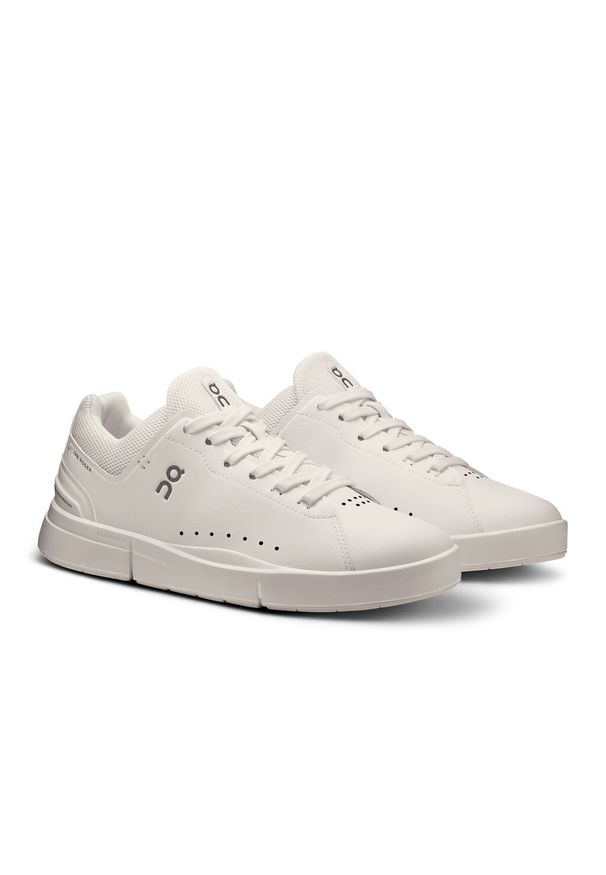 On - Sneakersy damskie ON The Roger Advantage All White. Kolor: biały