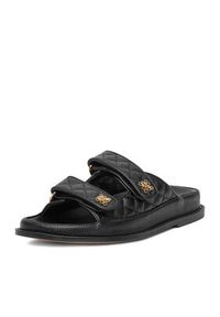 Nine West Klapki V1557-713-1 Czarny. Kolor: czarny. Materiał: skóra #4