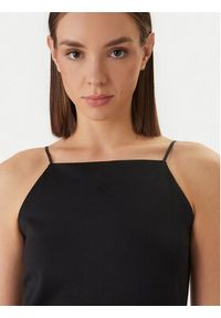 Calvin Klein Jeans Sukienka codzienna LV044F208G Czarny Slim Fit. Okazja: na co dzień. Kolor: czarny. Materiał: syntetyk. Typ sukienki: proste. Styl: casual #5