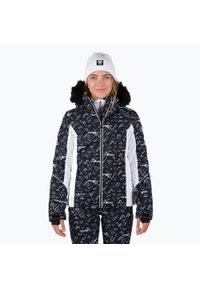 Kurtka narciarska damska Rossignol Staci Pr Puffy Jkt. Kolor: czarny. Sport: narciarstwo