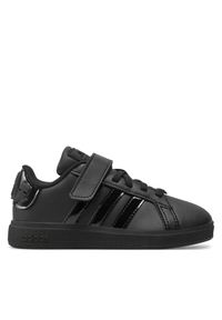 Adidas - Sneakersy adidas. Kolor: czarny. Wzór: motyw z bajki