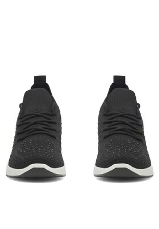Jenny - JENNY Sneakersy WFA2704-2 Czarny. Kolor: czarny. Materiał: mesh, materiał