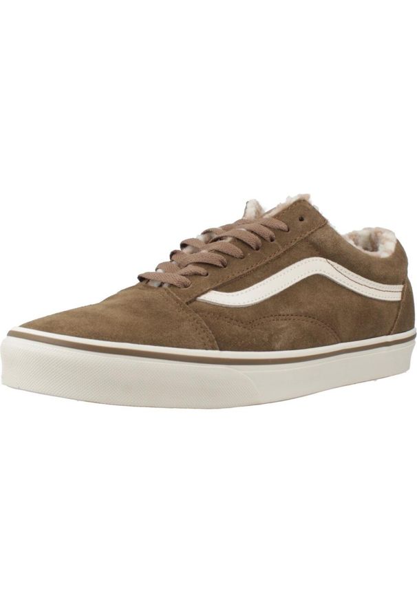 Vans - Buty VANS OLD SKOOL Brązowy. Kolor: brązowy. Materiał: tkanina, skóra. Model: Vans Old Skool. Sport: skateboard