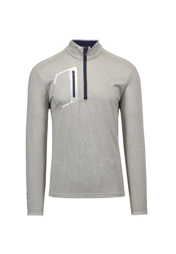 RLX Ralph Lauren - Bluza z zamkiem RLX RALPH LAUREN. Typ kołnierza: golf. Materiał: tkanina, materiał. Wzór: melanż. Sezon: wiosna, jesień