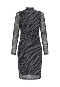 only - ONLY Sukienka codzienna Erica 15355845 Szary Regular Fit. Okazja: na co dzień. Kolor: szary. Materiał: syntetyk. Typ sukienki: proste. Styl: casual #7