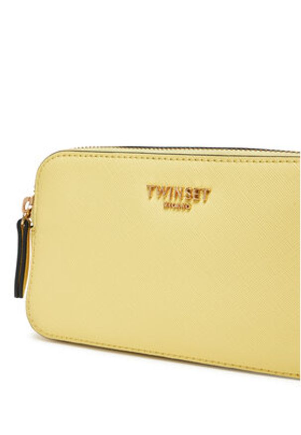 TwinSet - TWINSET Torebka 251TB7275 Żółty. Kolor: żółty. Materiał: skórzane
