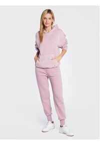 Reebok Bluza Natural Dye HK4945 Różowy Loose Fit. Kolor: różowy. Materiał: bawełna