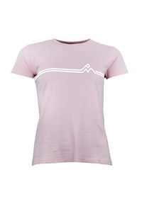 PEAK MOUNTAIN - Koszulka damska Peak Mountain Aurelie. Kolor: różowy. Sport: outdoor #1