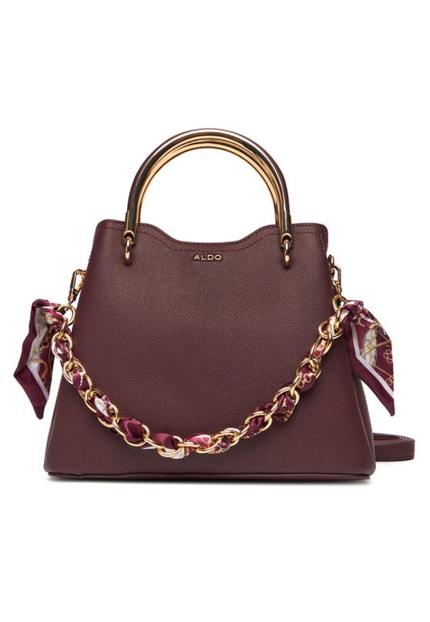 Aldo Torebka Arrayan 14143676 Bordowy. Kolor: czerwony. Materiał: skórzane