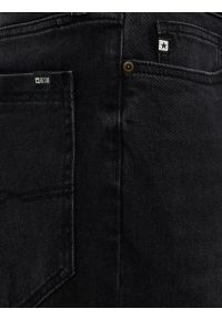Big-Star - Jeansy męskie loose czarne Isaac Workwear 914. Okazja: na co dzień. Stan: podwyższony. Kolor: czarny. Styl: sportowy, casual #4