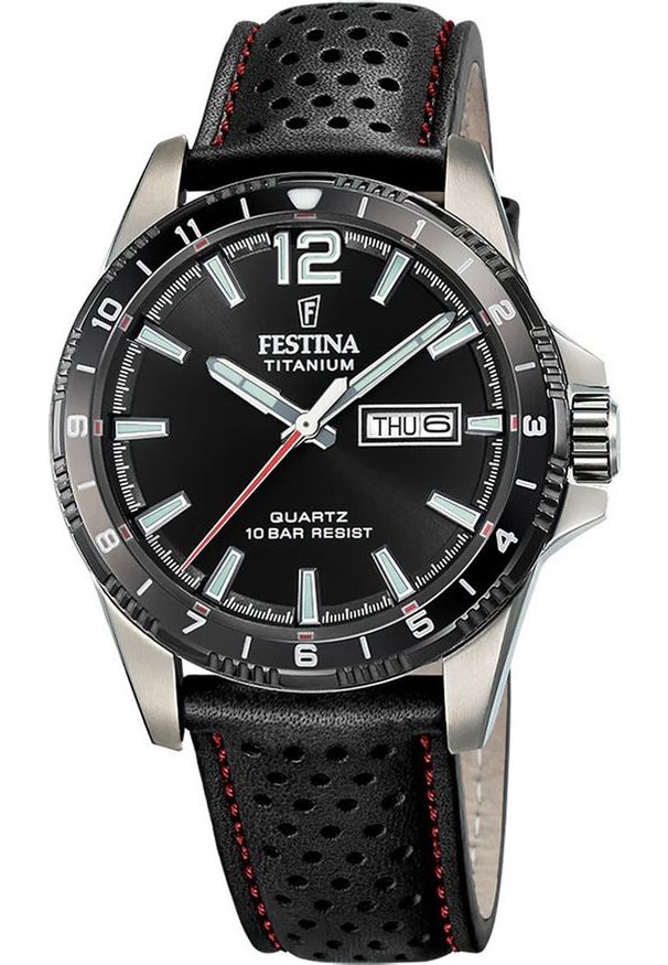 Zegarek męski Festina F20699-4 czarny. Kolor: czarny