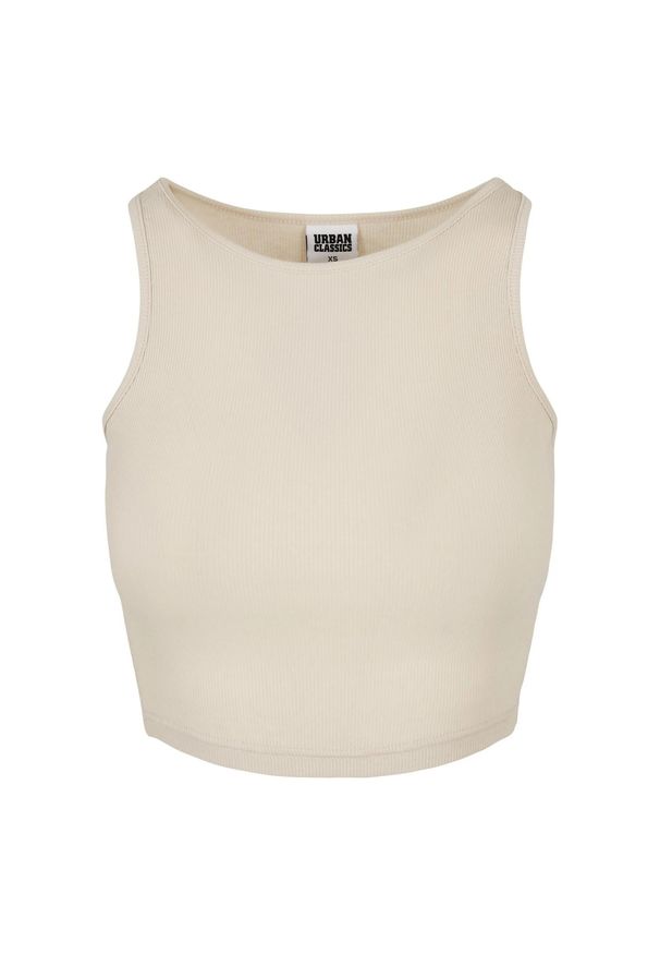 Urban Classics - Top W Prążki Dla Pań I Panów. Kolor: biały. Wzór: prążki. Sport: turystyka piesza