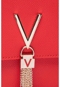 Valentino by Mario Valentino - VALENTINO Czerwona listonoszka Divina. Kolor: czerwony. Rodzaj torebki: na ramię #4