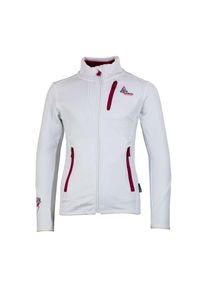 PEAK MOUNTAIN - Polar dla dziewczynki Peak Mountain Shell Faynur. Kolor: biały. Materiał: polar. Sezon: zima. Sport: narciarstwo #1