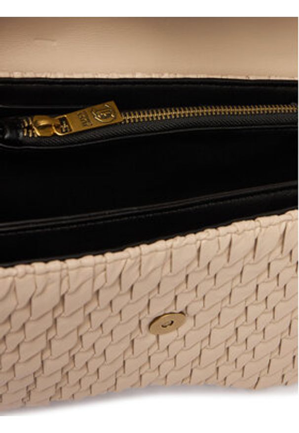 Just Cavalli Torebka 80RA4BA1 ZSD90 Écru. Kolor: kremowy. Materiał: skórzane