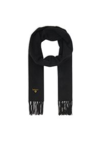 Barbour Szalik Plain USC0008 Czarny. Kolor: czarny. Materiał: wełna, materiał