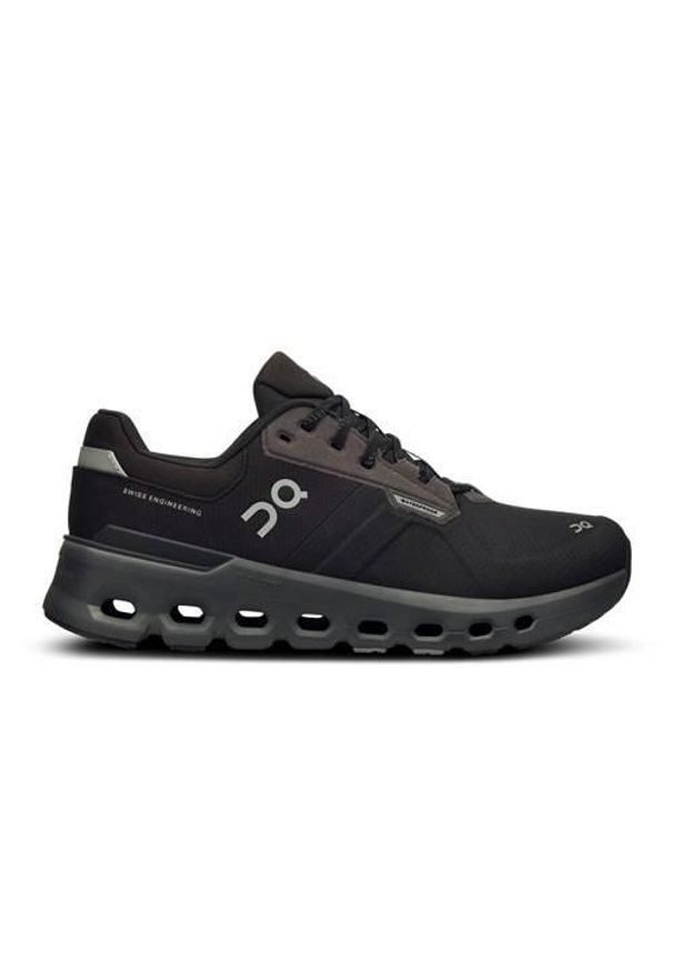 Buty do biegania damskie On Cloudrunner. Kolor: czarny. Materiał: materiał, tkanina, syntetyk