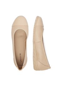 Lasocki Baleriny CEO-WI16-GRAPES-01 Beżowy. Kolor: beżowy. Materiał: skóra #7