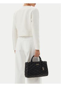 Guess Torebka HWQG96 32060 Czarny. Kolor: czarny. Materiał: skórzane