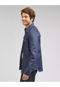 Lee - LEE 101 50'S WESTERN MĘSKA KOSZULA JEANSOWA JEANS DRY L93CGB41 112124132. Materiał: jeans #3