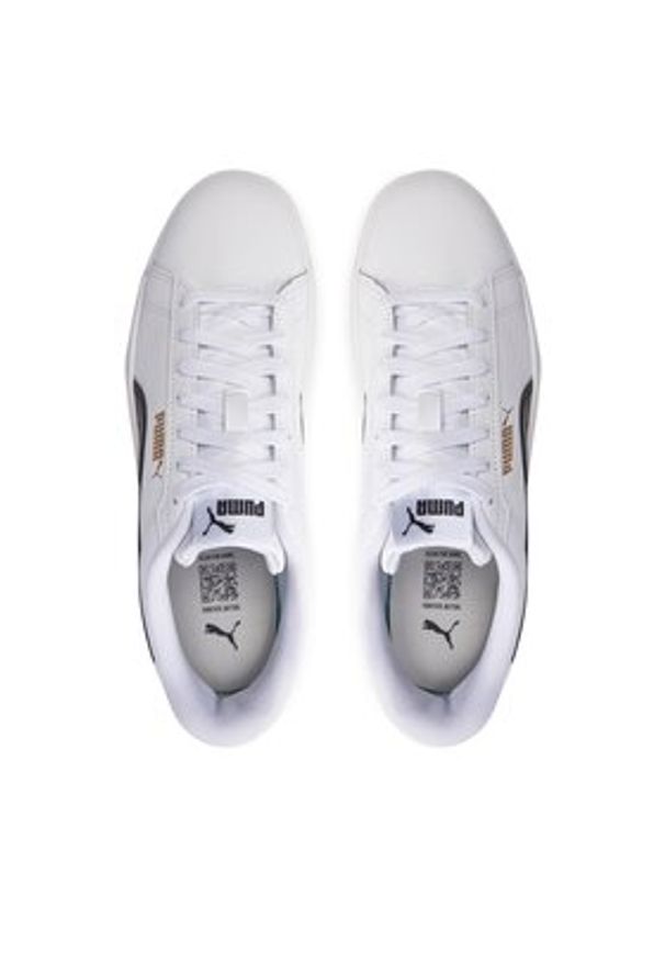 Puma Sneakersy Smash 3.0 390987-11 Biały. Kolor: biały. Materiał: skóra