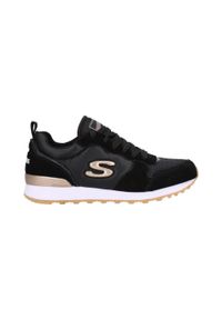 skechers - Buty damskie SKECHERS Og 85 Goldn Gurl. Okazja: na co dzień. Kolor: czarny. Materiał: skóra, zamsz