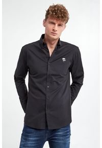 Karl Lagerfeld - Koszula męska KARL LAGERFELD. Materiał: bawełna. Wzór: aplikacja. Styl: klasyczny #1