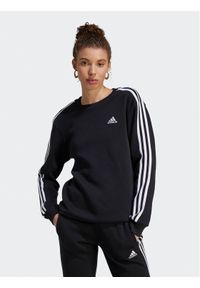 Adidas - adidas Bluza HZ5744 Czarny Regular Fit. Kolor: czarny. Materiał: bawełna #1