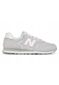 New Balance - Buty na co dzień damskie NEW BALANCE 373 skóra. Okazja: na co dzień. Kolor: szary. Materiał: skóra. Model: New Balance 373