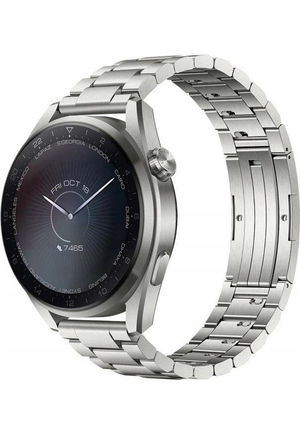 HUAWEI - Smartwatch Huawei Watch 3 Pro Elite Srebrny. Rodzaj zegarka: smartwatch. Kolor: srebrny