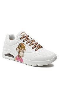 skechers - Skechers Sneakersy Uno-Dr. Bombay 251014/WHT Biały. Kolor: biały