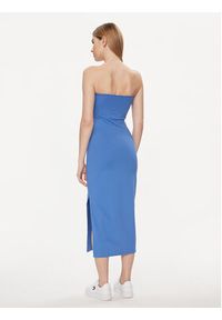 Tommy Jeans Sukienka letnia DW0DW17925 Niebieski Slim Fit. Kolor: niebieski. Materiał: syntetyk. Sezon: lato #4
