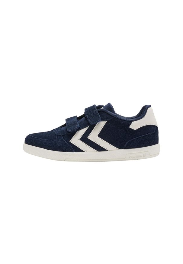 Buty do chodzenia dla dzieci Hummel Victory Suede. Kolor: niebieski. Sport: turystyka piesza