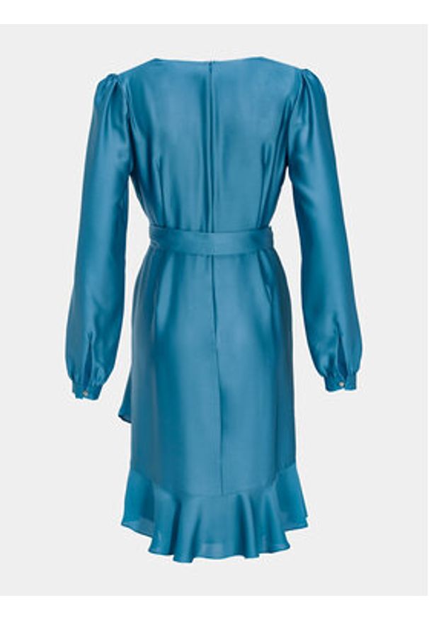 Swing Sukienka koktajlowa 5AG06500 Niebieski Regular Fit. Kolor: niebieski. Materiał: syntetyk. Styl: wizytowy