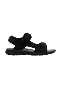 Geox - Sandały GEOX U SPHERICA EC5 Czarny. Kolor: czarny. Materiał: syntetyk, tkanina. Sezon: lato