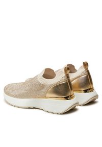 MICHAEL Michael Kors Sneakersy 43F4ARFP3D Złoty. Kolor: złoty. Materiał: materiał