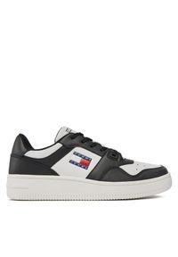 Sneakersy Tommy Jeans. Kolor: biały. Styl: retro