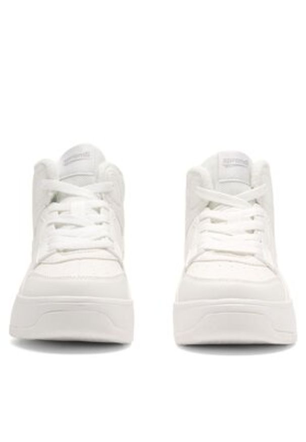 Sprandi Sneakersy BEAT MID WP40-22755C Biały. Kolor: biały. Materiał: materiał