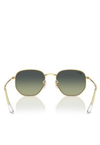 Ray-Ban Okulary przeciwsłoneczne Hexagonal 0RB3548 001/BH Złoty. Kolor: złoty #3