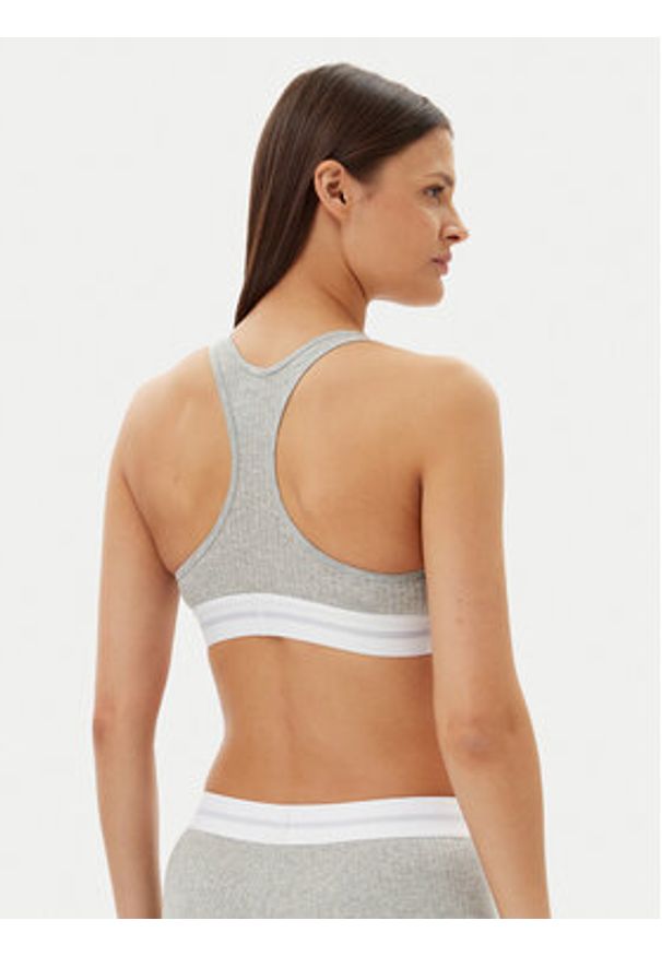 Calvin Klein Underwear Biustonosz top LV00QF8018 Szary. Kolor: szary. Materiał: bawełna