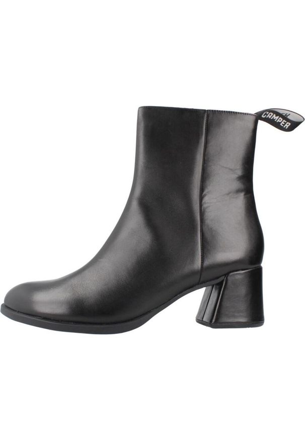 Camper - CAMPER KORA Czarny. Kolor: czarny. Materiał: tkanina, skóra. Styl: sportowy